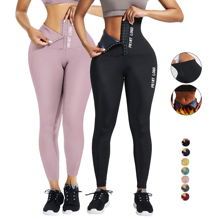 Womens High Waist Leggings for Fitness Shapewear - Tummy Control Workout Pants